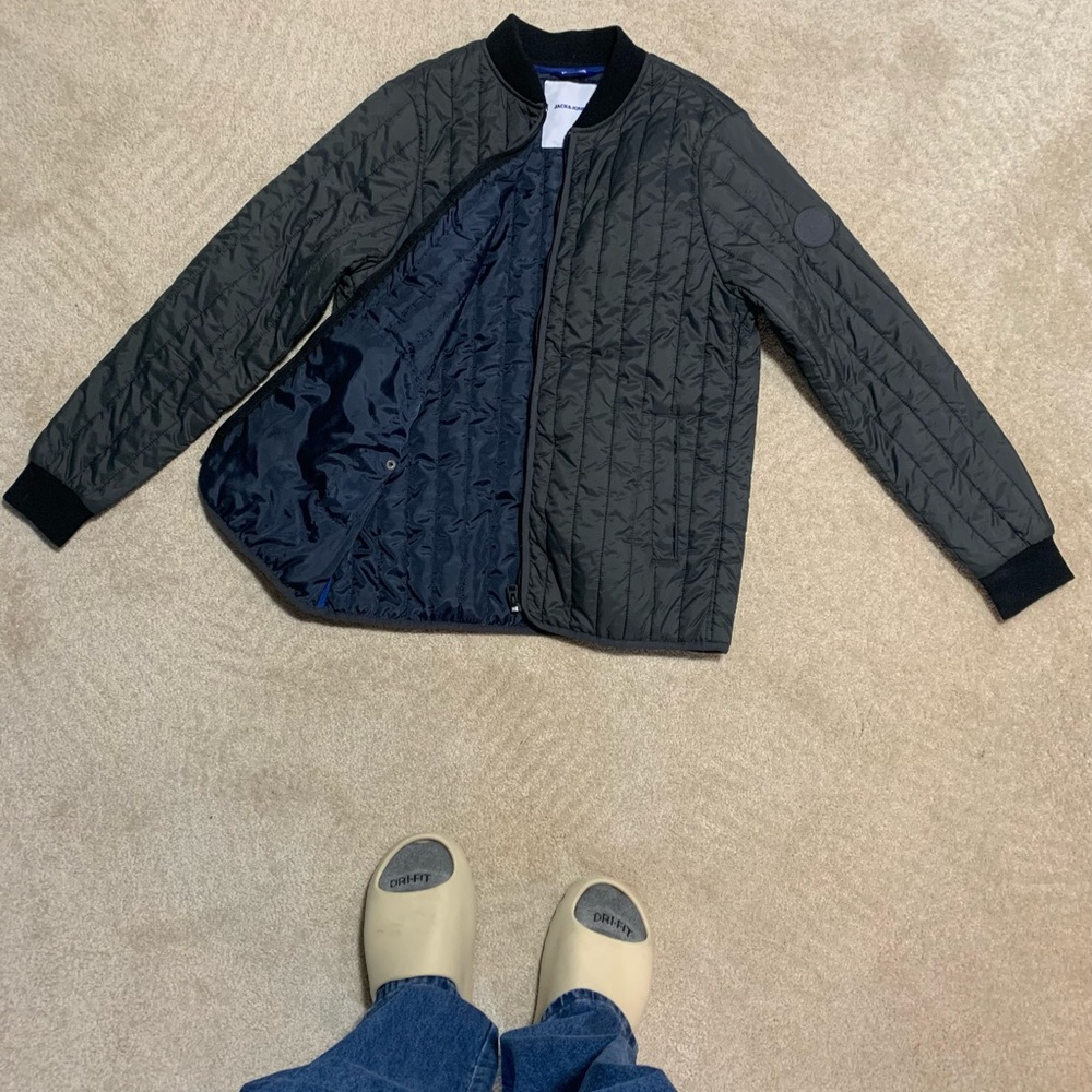 Jack and Jones lightweight bomber jacket